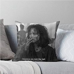 Heathers Veronica Sawyer You look like hell Throw Pillow