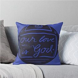 Our Love is God Heathers the Musical movie fanart Veronica Sawyer and Jason DeanJD Throw Pillow