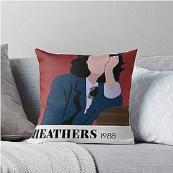 Heathers Veronica Sawyer Movie Poster Throw Pillow