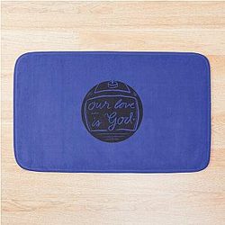Our Love is God Heather's Musical Veronica Sawyer and Jason Dean JD Bath Mat