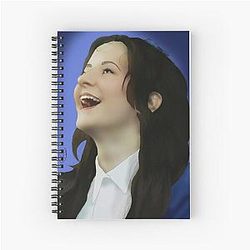 Jenna Innes as Veronica Sawyer Spiral Notebook