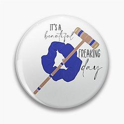 Veronica Blue Pin
