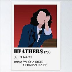 Veronica Sawyer Funeral Heathers Movie Poster