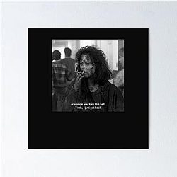 Heathers Veronica Sawyer You Look Like Hell Poster