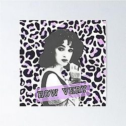 Veronica Sawyer - How Very taxa Poster