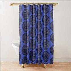 Our Love is God - Heathers the Musical Fanart of Veronica Sawyer and Jason Dean JD Shower Curtain