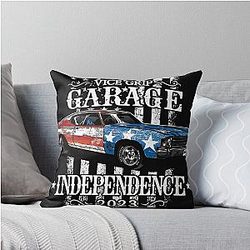 Vice Grip Garage Merch Independence 2023 Throw Pillow