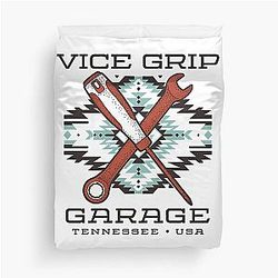 Vice Grip Garage Duvet Cover