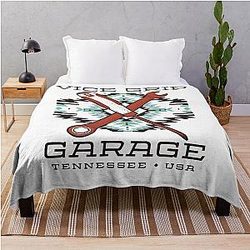 Vice Grip Garage Merch Throw Blanket