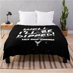 Vice Grip Garage Merch Throw Blanket