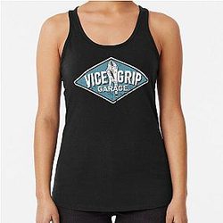 vice grip garage Racerback Tank Top