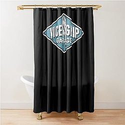 vice grip garage merchandise Shower Curtain