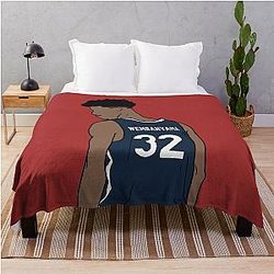 Victor Wembanyama Throw Blanket