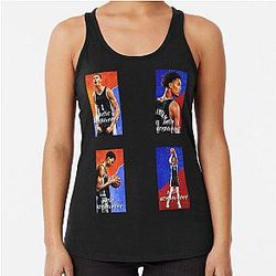 Victor Wembanyama Painted T Shirt Racerback Tank