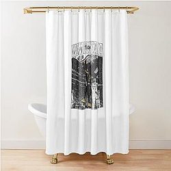 Victor Wembanyama Basketball Shower Curtain