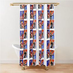 Victor Wembanyama Painted Sticker Set T Shirt Shower Curtain