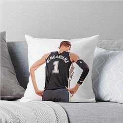 Victor Wembanyama Wemby Throw Pillow