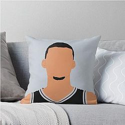 Victor Wembanyama Portrait - San Antonio Throw Pillow