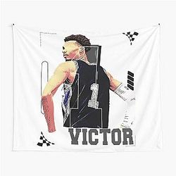 Victor Wembanyama Basketball Player Tapestry