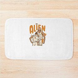 Victor Wembanyama Alien Cartoon T Shirt Bath Mat