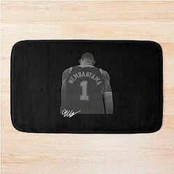 Victor Wembanyama San Antonio Spurs T-Shirt Bath Mat