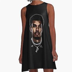 Victor Wembanyama Big Bling A-Line Dress