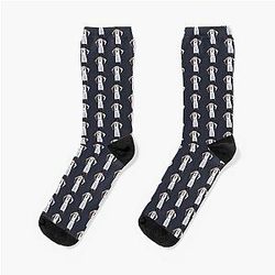 Victor Wembanyama Back White Vector Socks