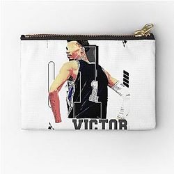 Victor Wembanyama Basketball Player Design Zipper Pouch