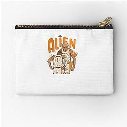 Victor Wembanyama Alien Cartoon T-Shirt Zipper Pouch