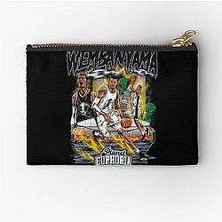 Victor Wembanyama San Antonio College Zipper Pouch