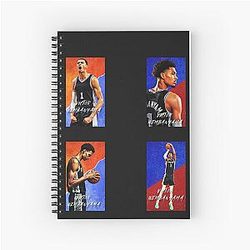 Victor Wembanyama Painted Sticker Set T-Shirt Spiral Notebook