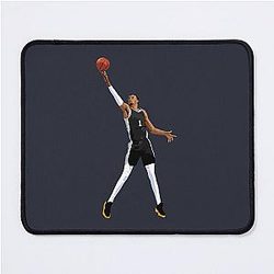 Victor Wembanyama black Mouse Pad