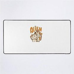 Victor Wembanyama Alien Cartoon T-Shirt Desk Mat