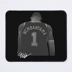 Victor Wembanyama San Antonio Spurs T-Shirt Mouse Pad