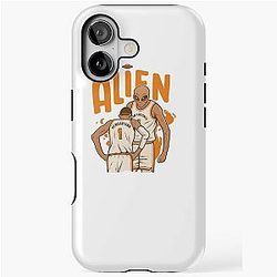 Victor Wembanyama Alien Cartoon T-Shirt iPhone Case