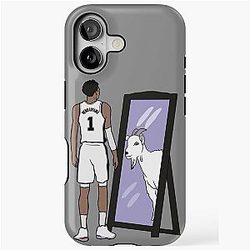 Victor Wembanyama Mirror iPhone Tough Case