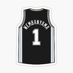 Victor Wembanyama Jersey Sticker