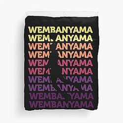 Victor Wembanyama Vintage 90s T-Shirt Unisex T-Shirt Duvet Cover