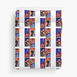 Victor Wembanyama Painted Sticker Set T Shirt Duvet Cover