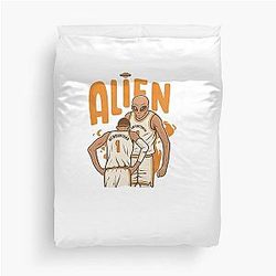 Victor Wembanyama Cartoon Duvet Cover