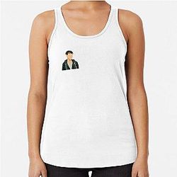 Viktor Hargreeves Silhouette Racerback Tank Top