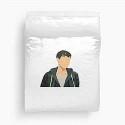 Viktor Hargreeves Silhouette Duvet Cover
