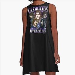 Viktor Fan Art Gamer Movies Vintage 90s A-Line Dress