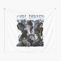 Viktor Fan Art Gamer Vintage 90s Tapestry