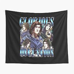 Viktor Fan Art Gamer Movies Vintage Tapestry