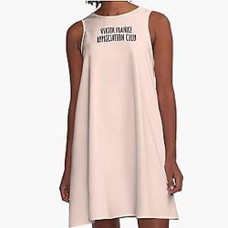 Viktor Frankl Appreciation Club A-Line Dress