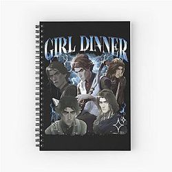 Viktor Fan Art Gamer Movies Vintage Spiral Notebook