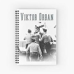 Viktor Orban Arrest 1987 Spiral Notebook