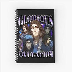 Viktor Fan Art Gamer Movies Vintage 90s Notebook