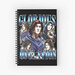 Viktor Fan Art Gamer Movies Vintage Spiral Notebook